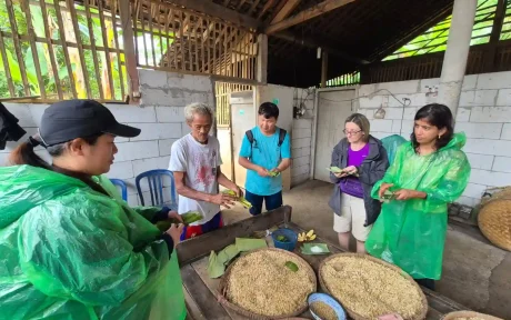 industri tempe di desa wisata candirejo