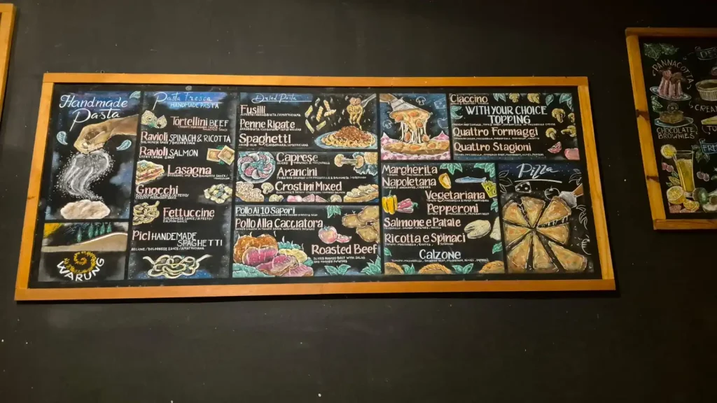 restaurant warung toscana