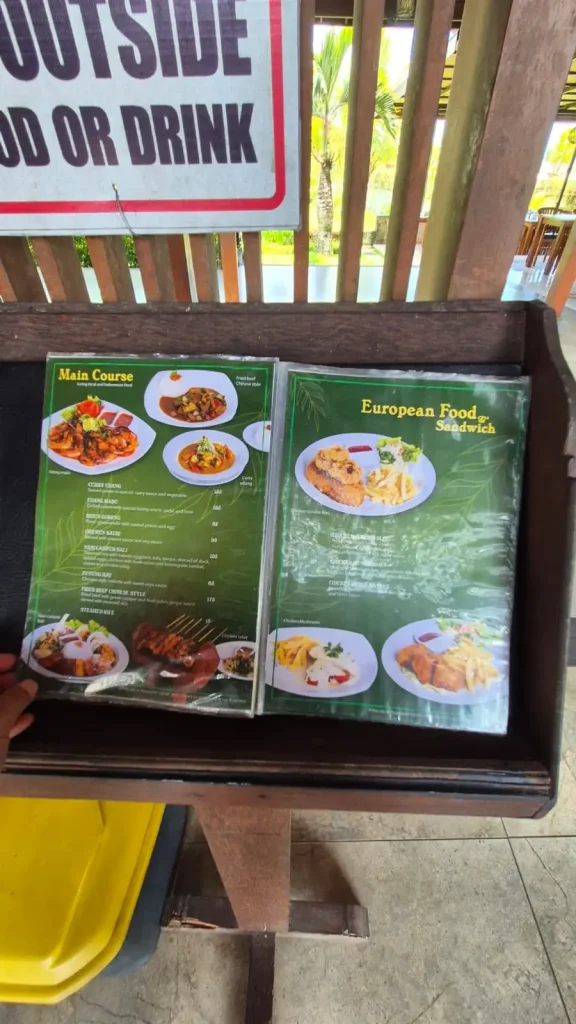 harga menu bebek joni ubud