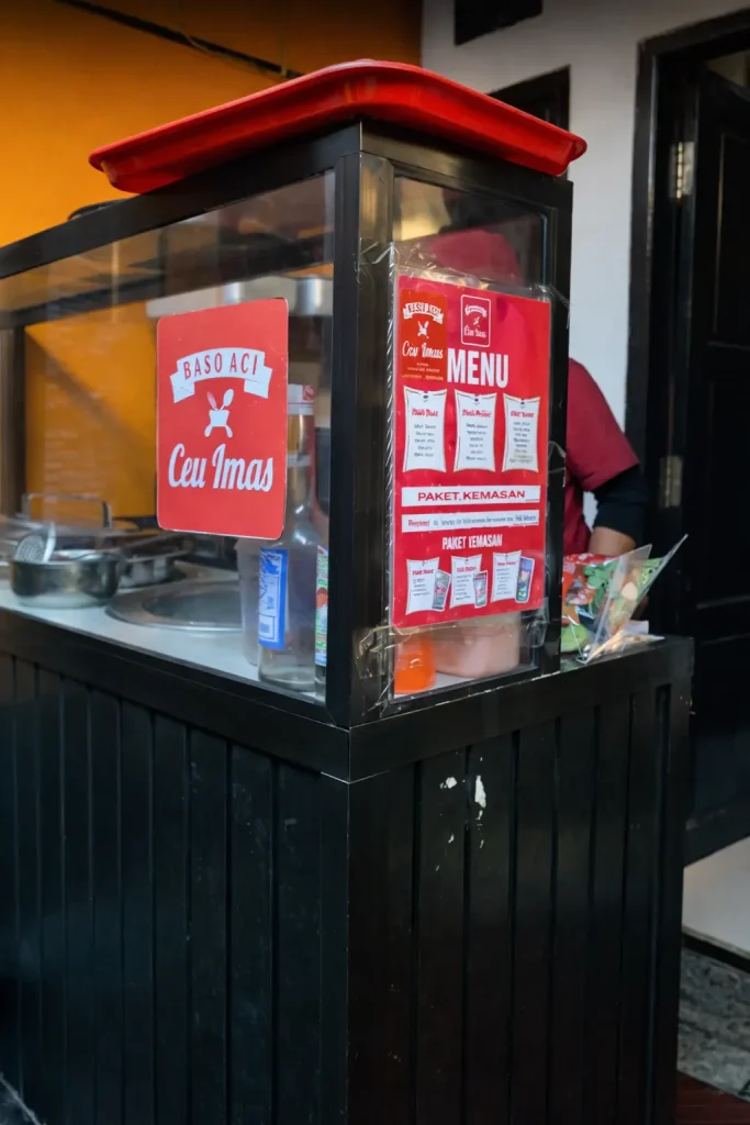 menu baso aci ceu imas