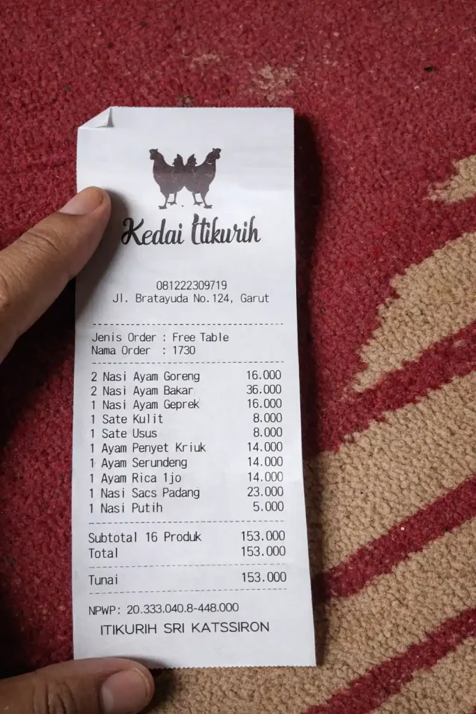 ulasan kedai itikurih