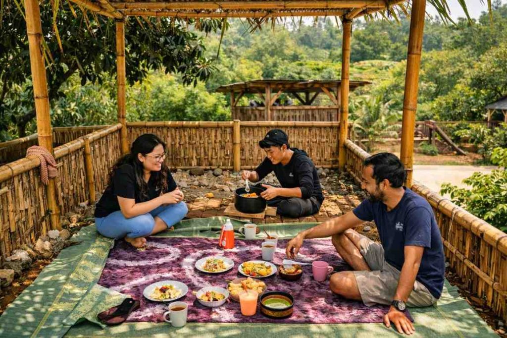 harga farmstay manangel